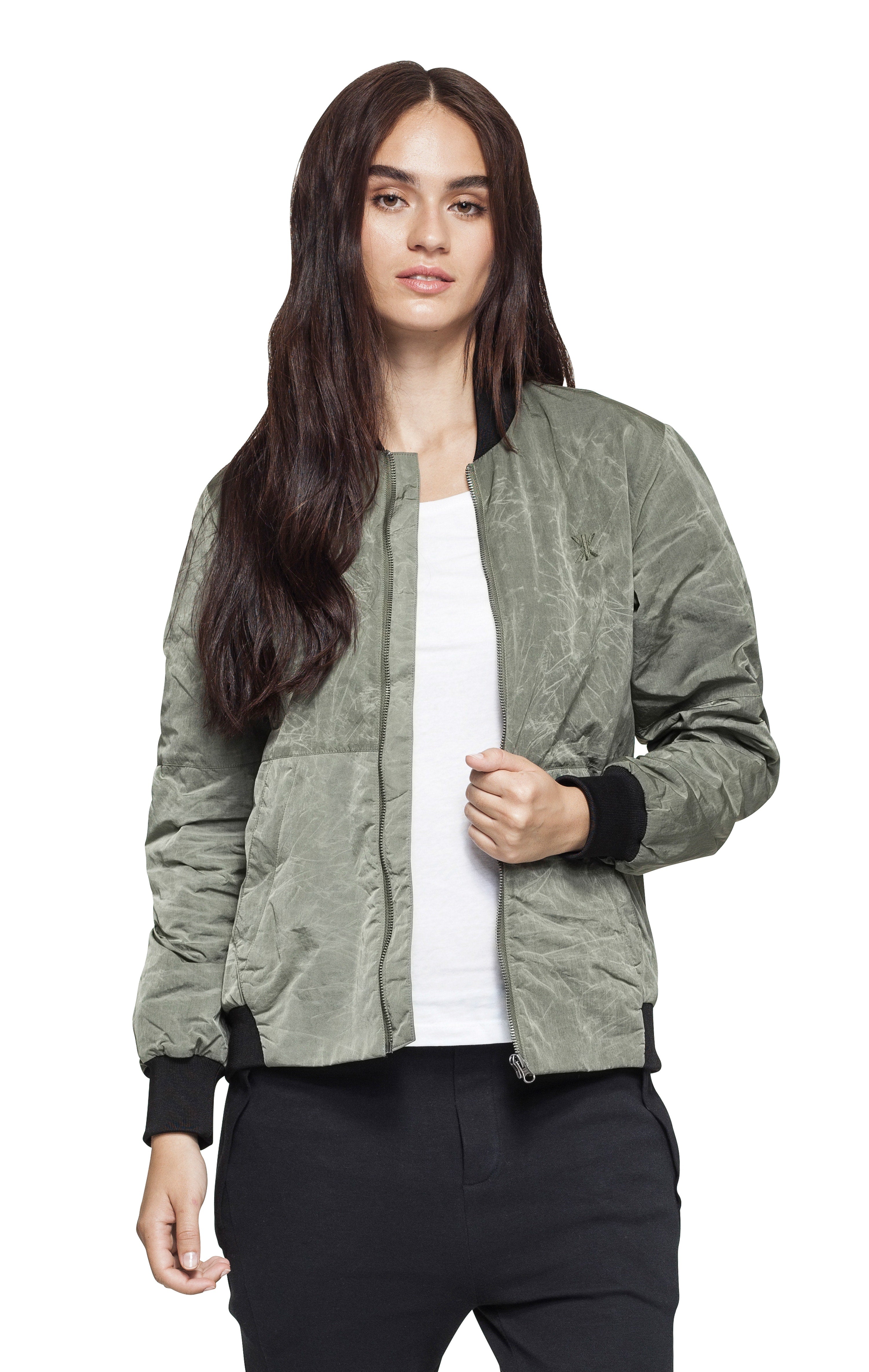 Ripple Bomber Jacket Mermaid