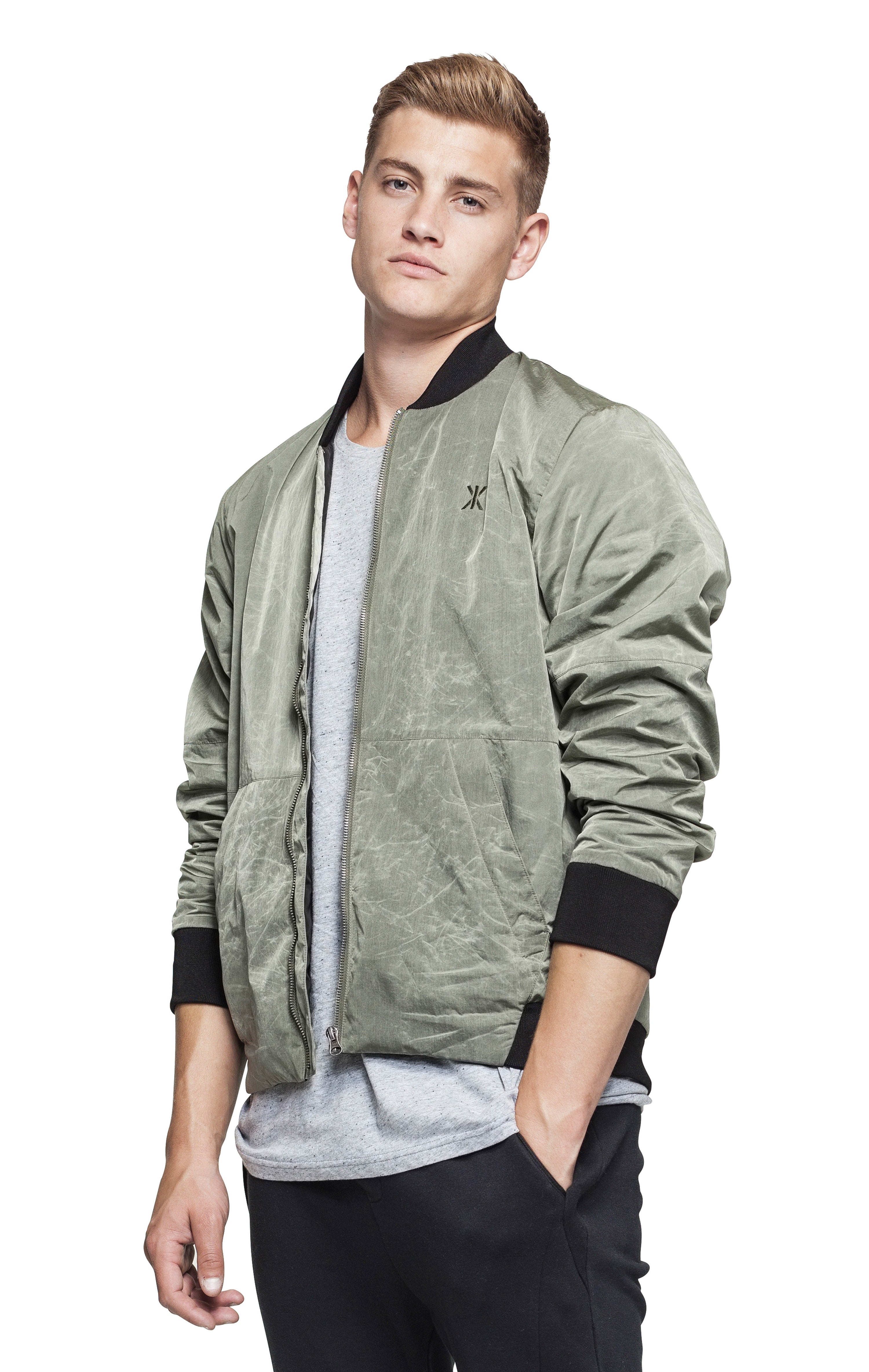 Ripple Bomber Jacket Mermaid
