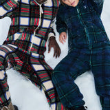 The Puppy Jumpsuit Checkered Green