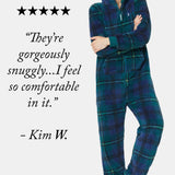 The Puppy Jumpsuit Checkered Green
