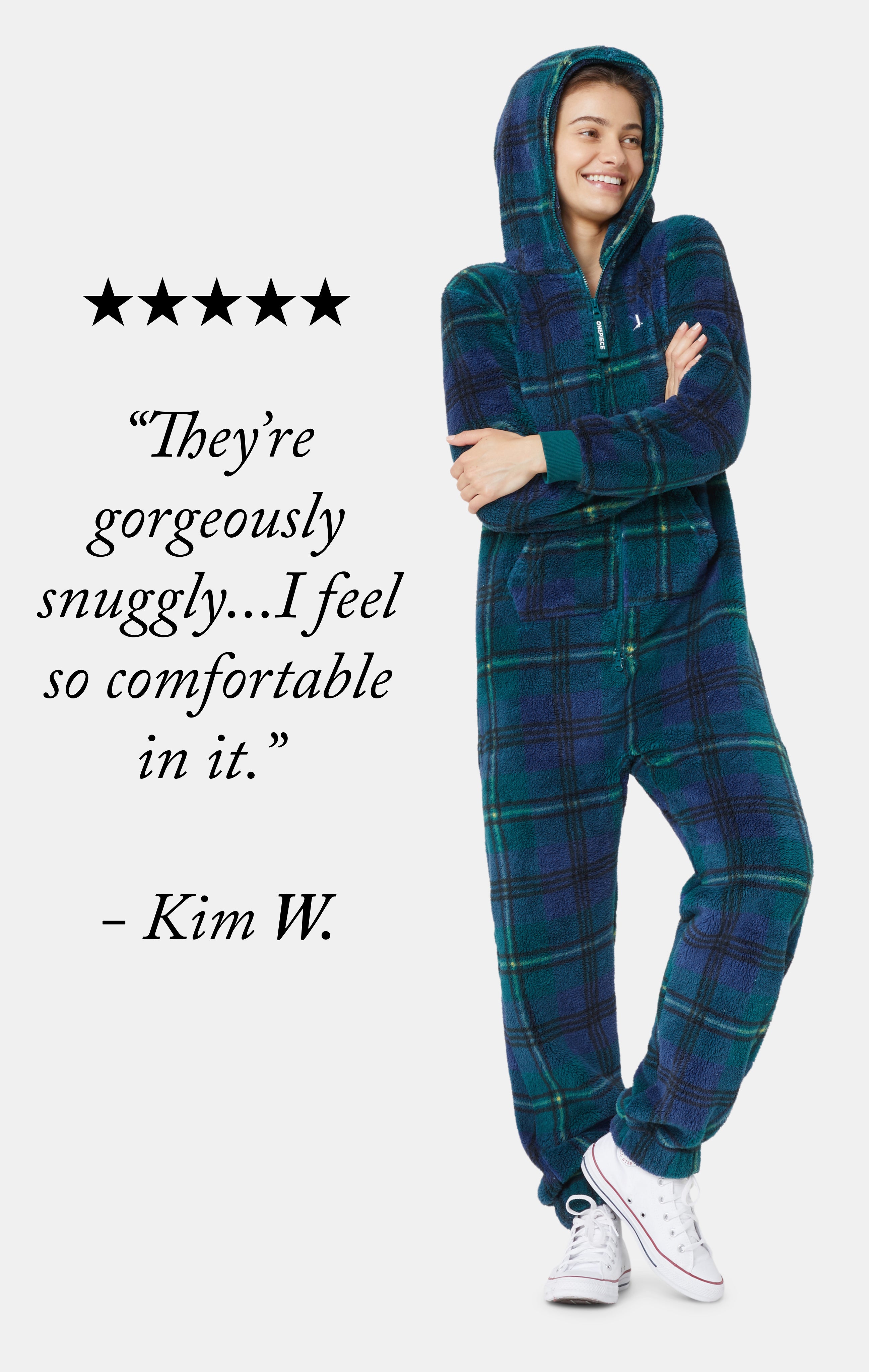 The Puppy Jumpsuit Checkered Green