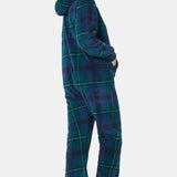 The Puppy Jumpsuit Checkered Green