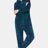 The Puppy Jumpsuit Checkered Green