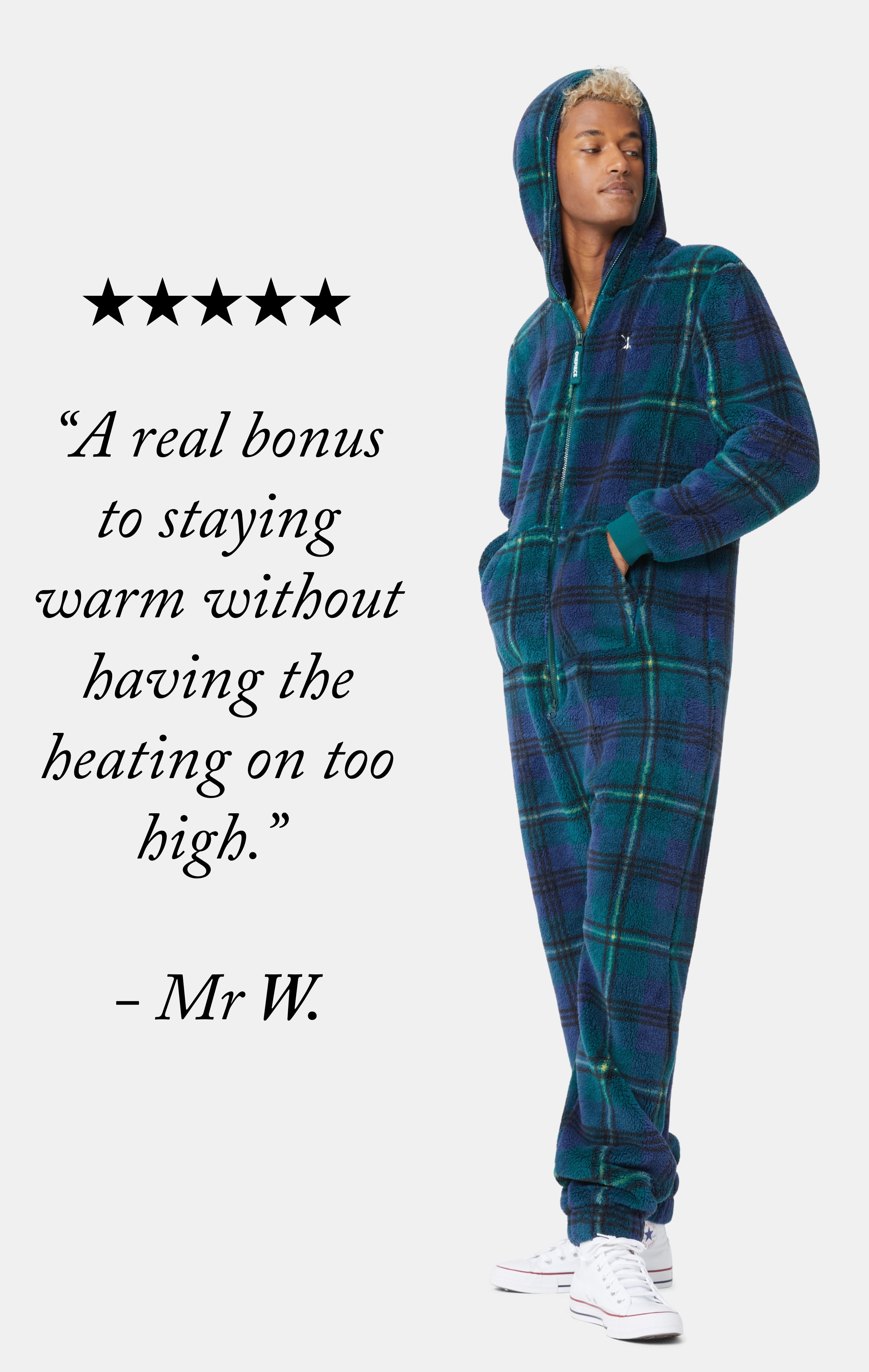 The Puppy Jumpsuit Checkered Green
