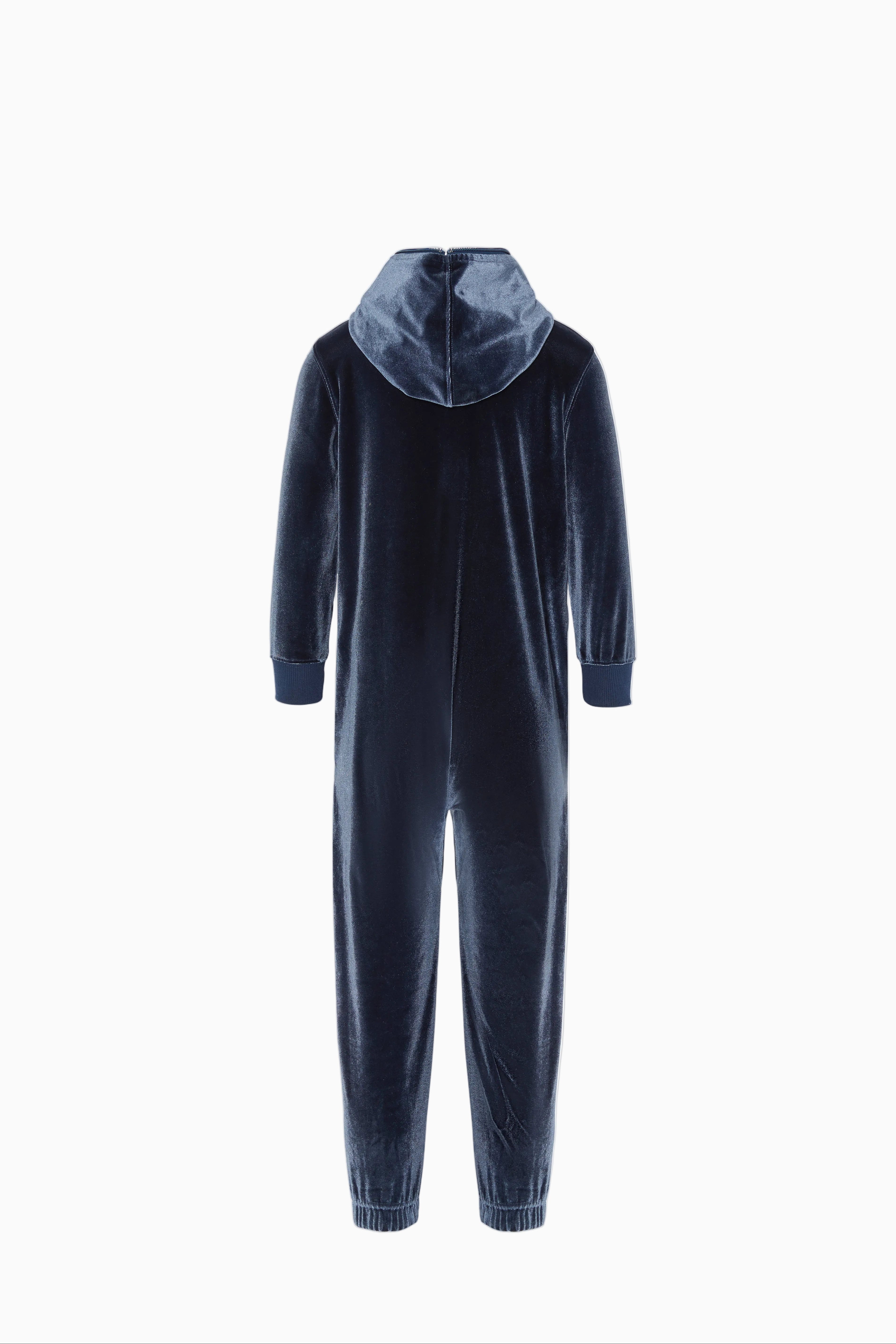Original Velour Kids Jumpsuit Navy