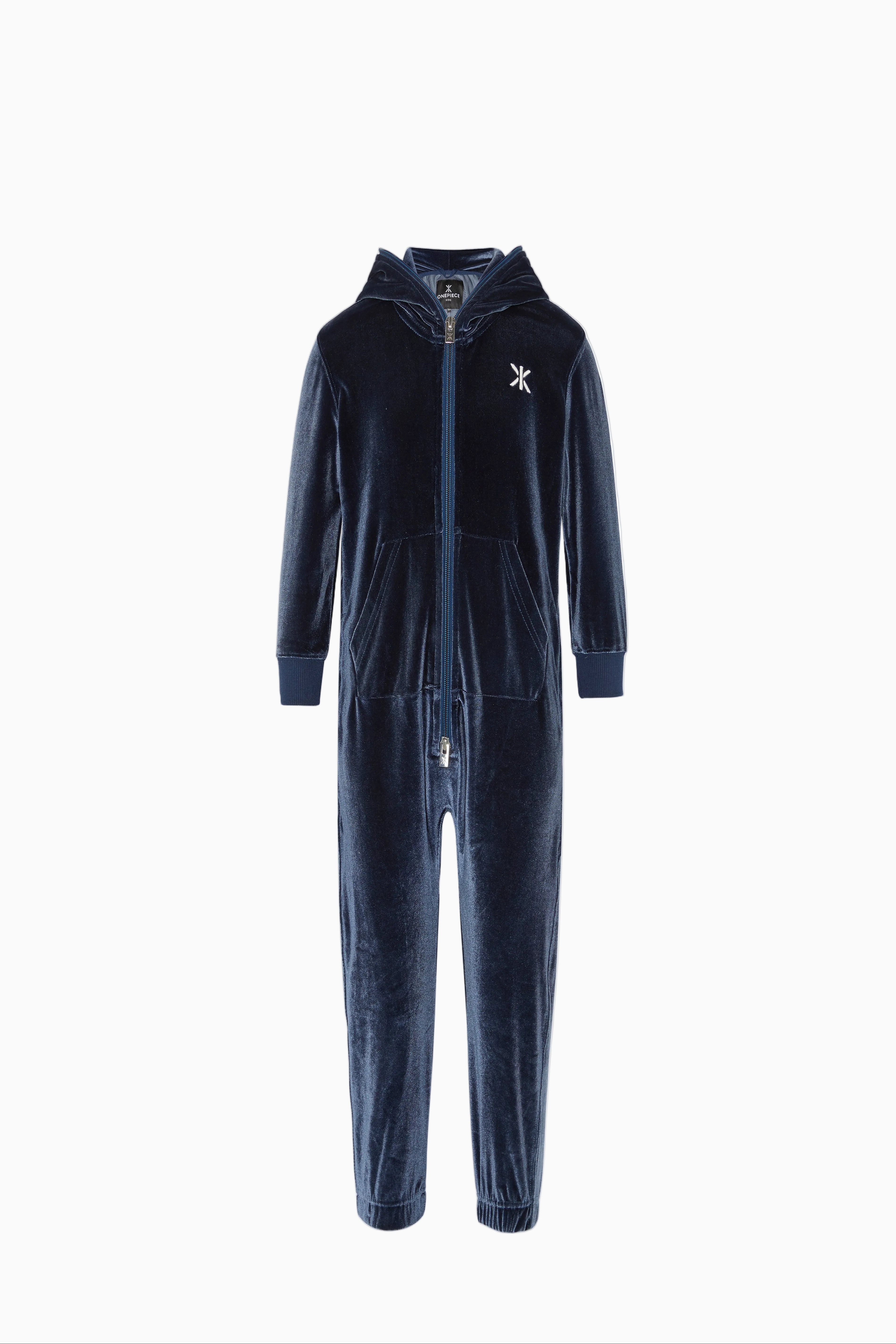 Original Velour Kids Jumpsuit Navy