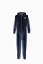 Original Velour Kids Jumpsuit Navy