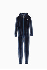 Original Velour Kids Jumpsuit | Navy