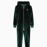 Original Velour Kids Jumpsuit Green