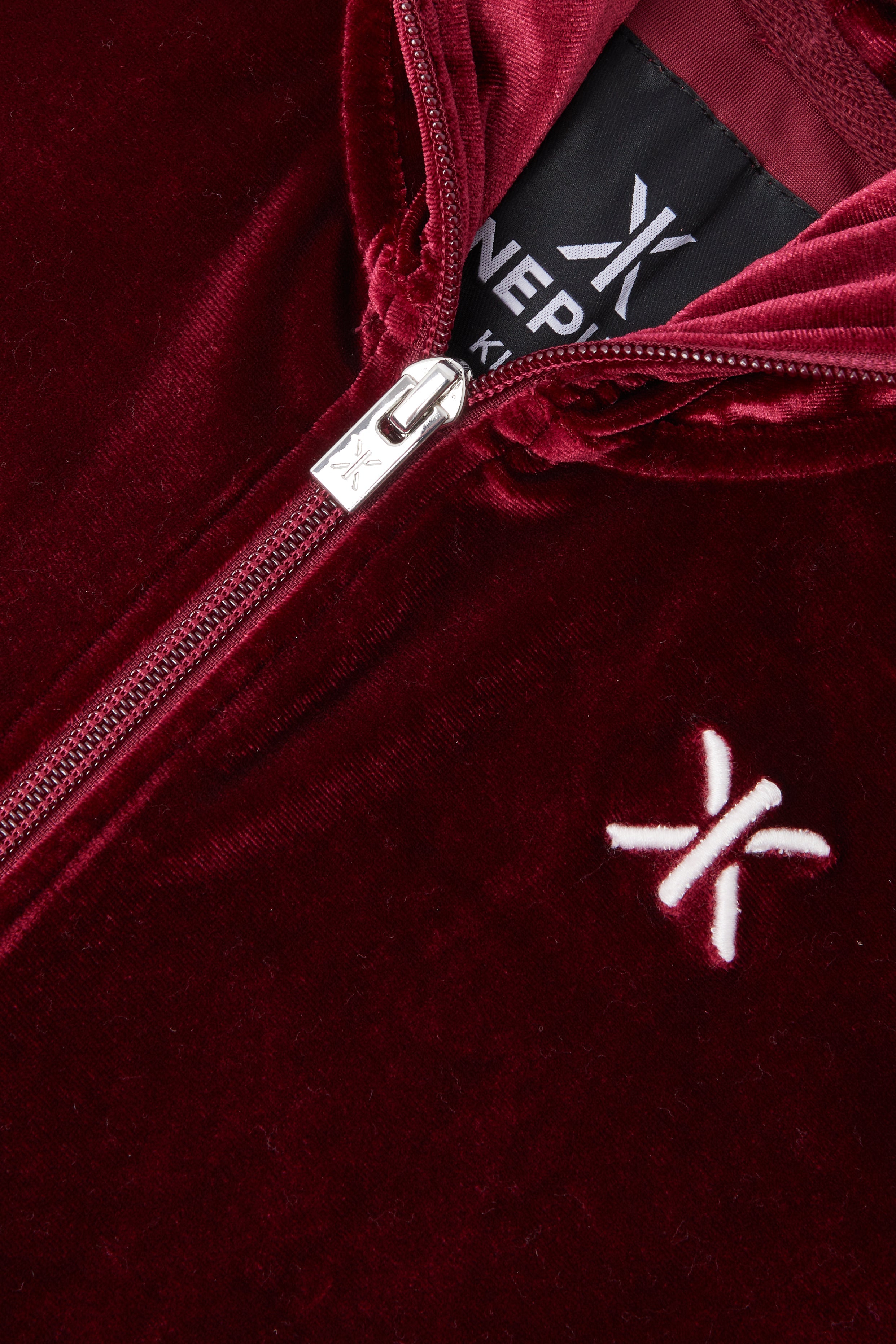 Original Velour Kids Jumpsuit Red