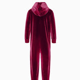 Original Velour Kids Jumpsuit Red