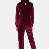 Original Velour Kids Jumpsuit Red