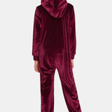 Original Velour Kids Jumpsuit Red