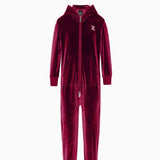 Original Velour Kids Jumpsuit Red