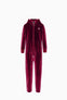 Original Velour Kids Jumpsuit Red