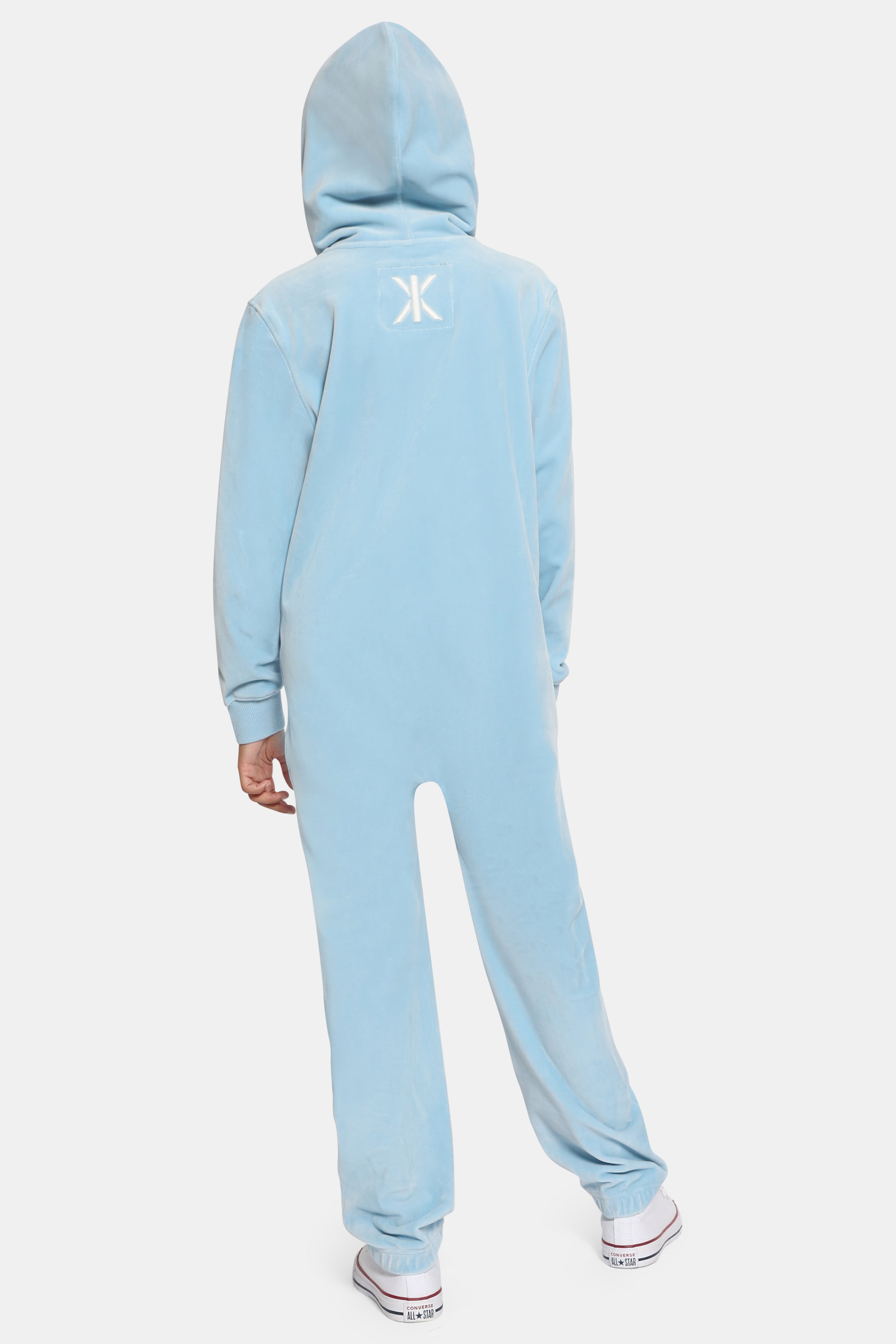 Original Velvet Kids Jumpsuit Light Blue