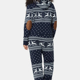 Holidays Are Coming Onesie Jumpsuit Navy