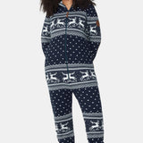 Holidays Are Coming Onesie Jumpsuit Navy