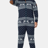 Holidays Are Coming Onesie Jumpsuit Navy