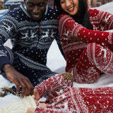 Holidays Are Coming Onesie Jumpsuit Navy