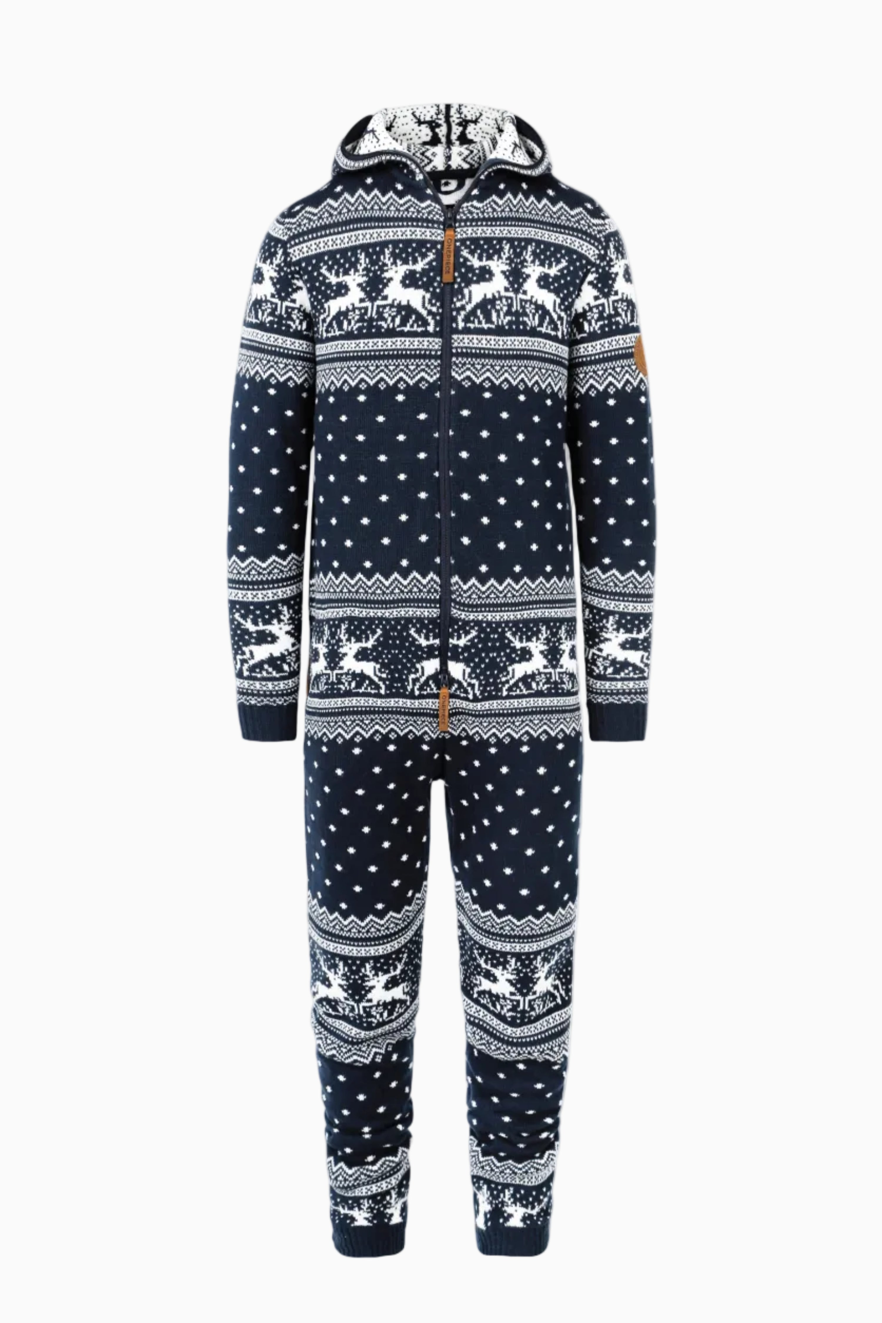 Holidays Are Coming Onesie Jumpsuit Navy