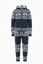 Holidays Are Coming Onesie Jumpsuit Navy