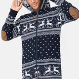 Holidays Are Coming Onesie Jumpsuit Navy