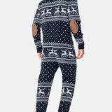 Holidays Are Coming Onesie Jumpsuit Navy