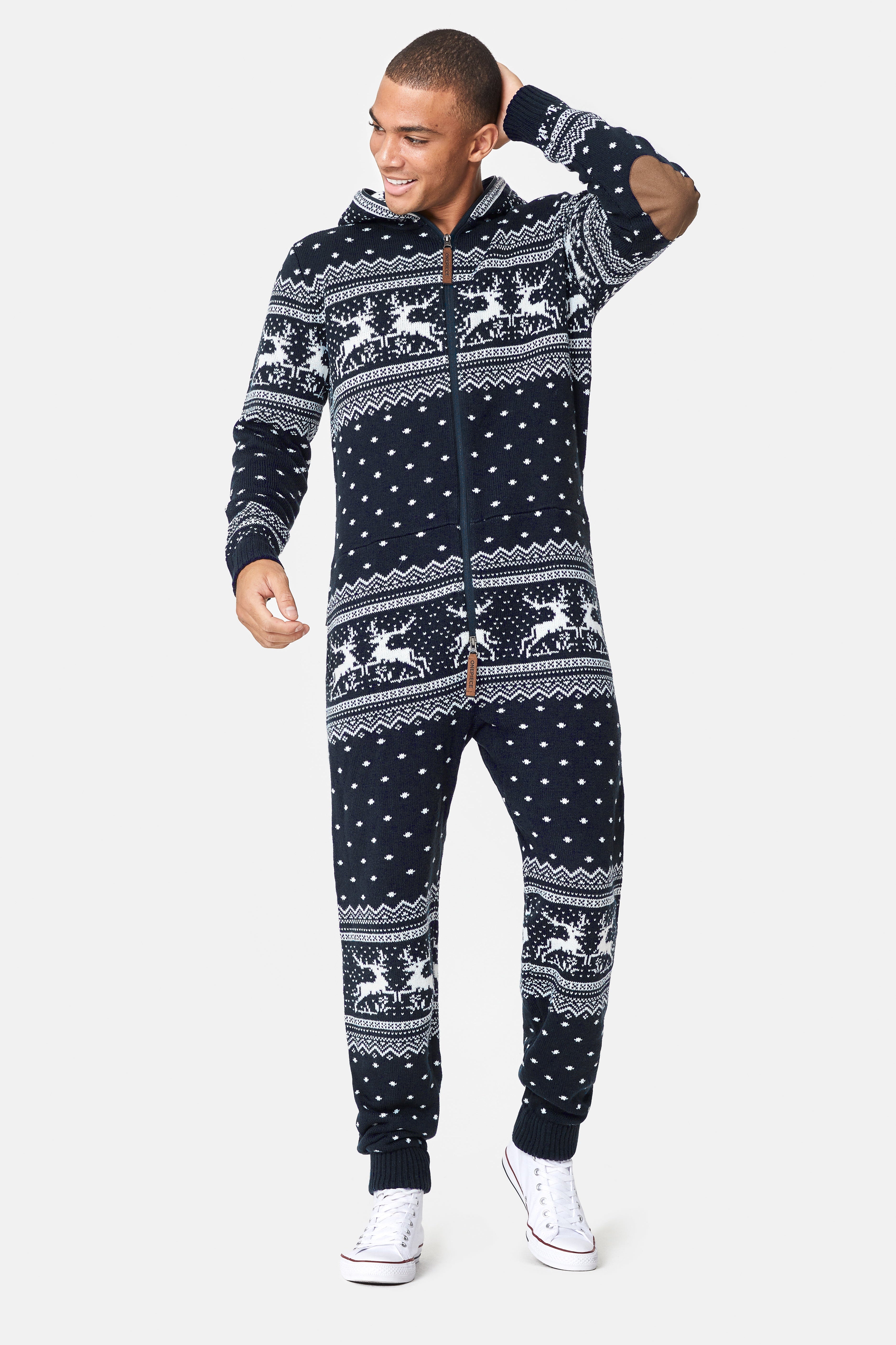 Holidays Are Coming Onesie Jumpsuit | Navy – Onepiece