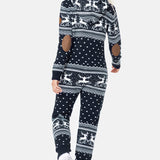 Holidays Are Coming Onesie Jumpsuit Navy