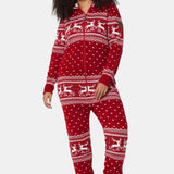 Holidays Are Coming Onesie Jumpsuit Red