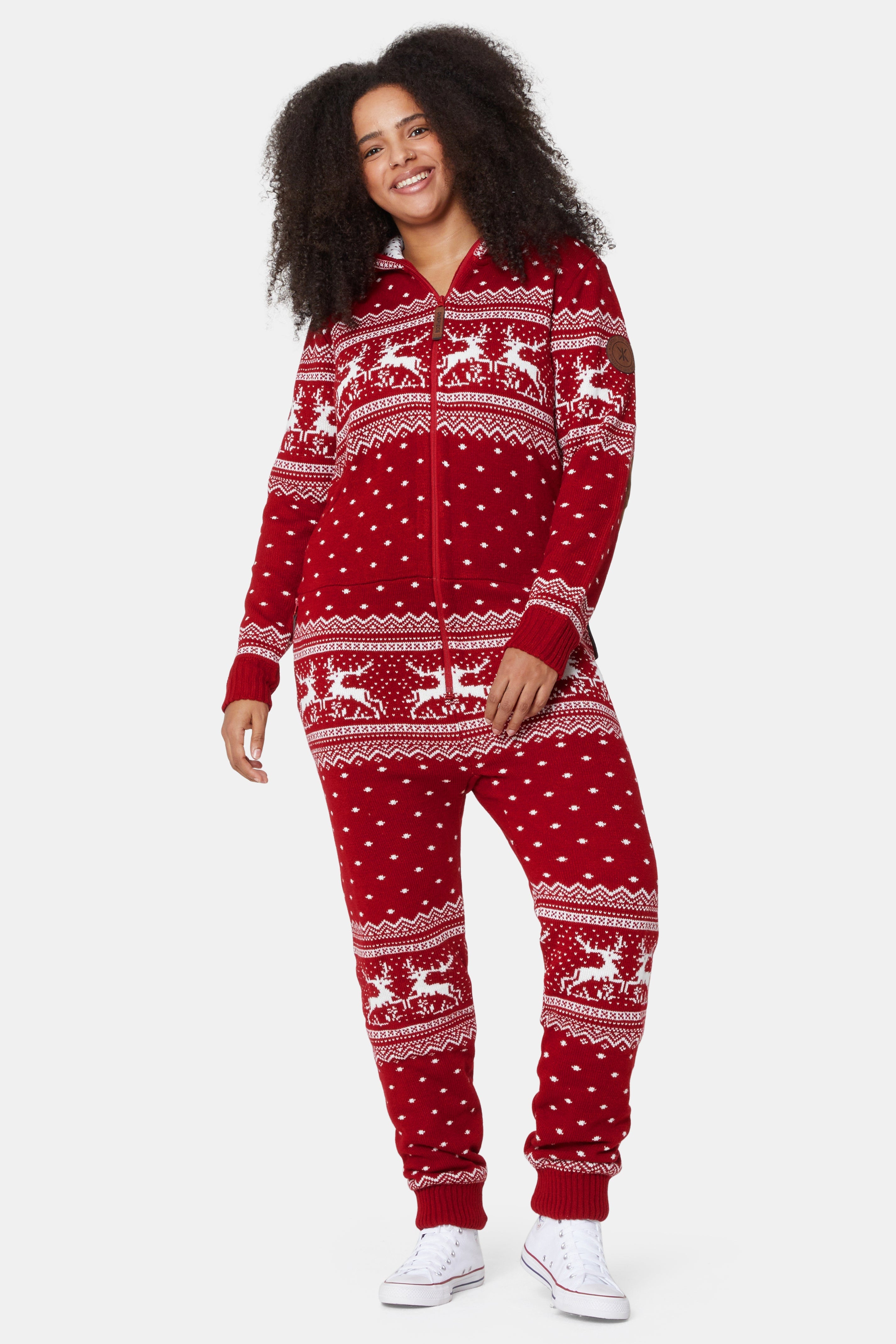 Holidays Are Coming Onesie Jumpsuit Red