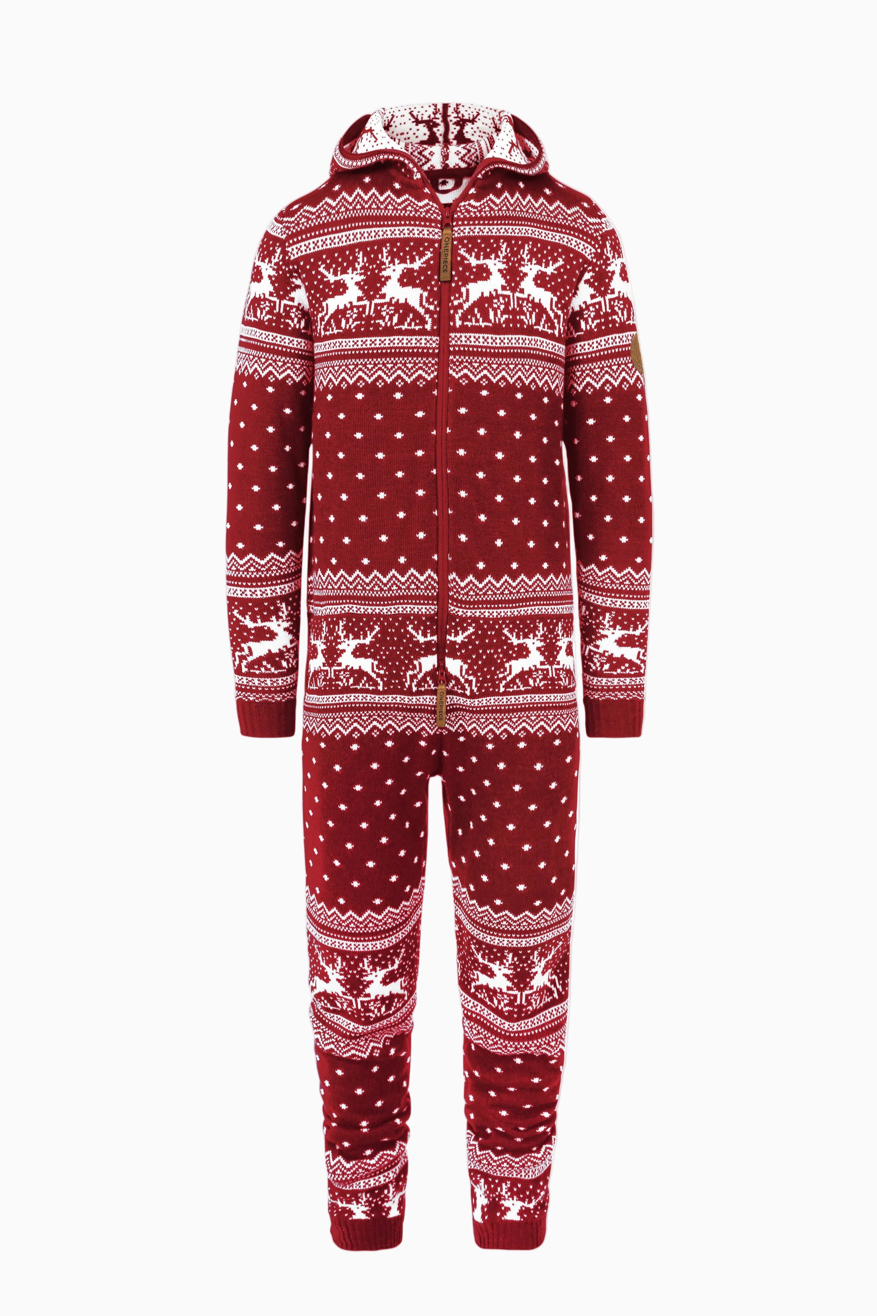 Holidays Are Coming Onesie Jumpsuit Red