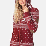 Holidays Are Coming Onesie Jumpsuit Red