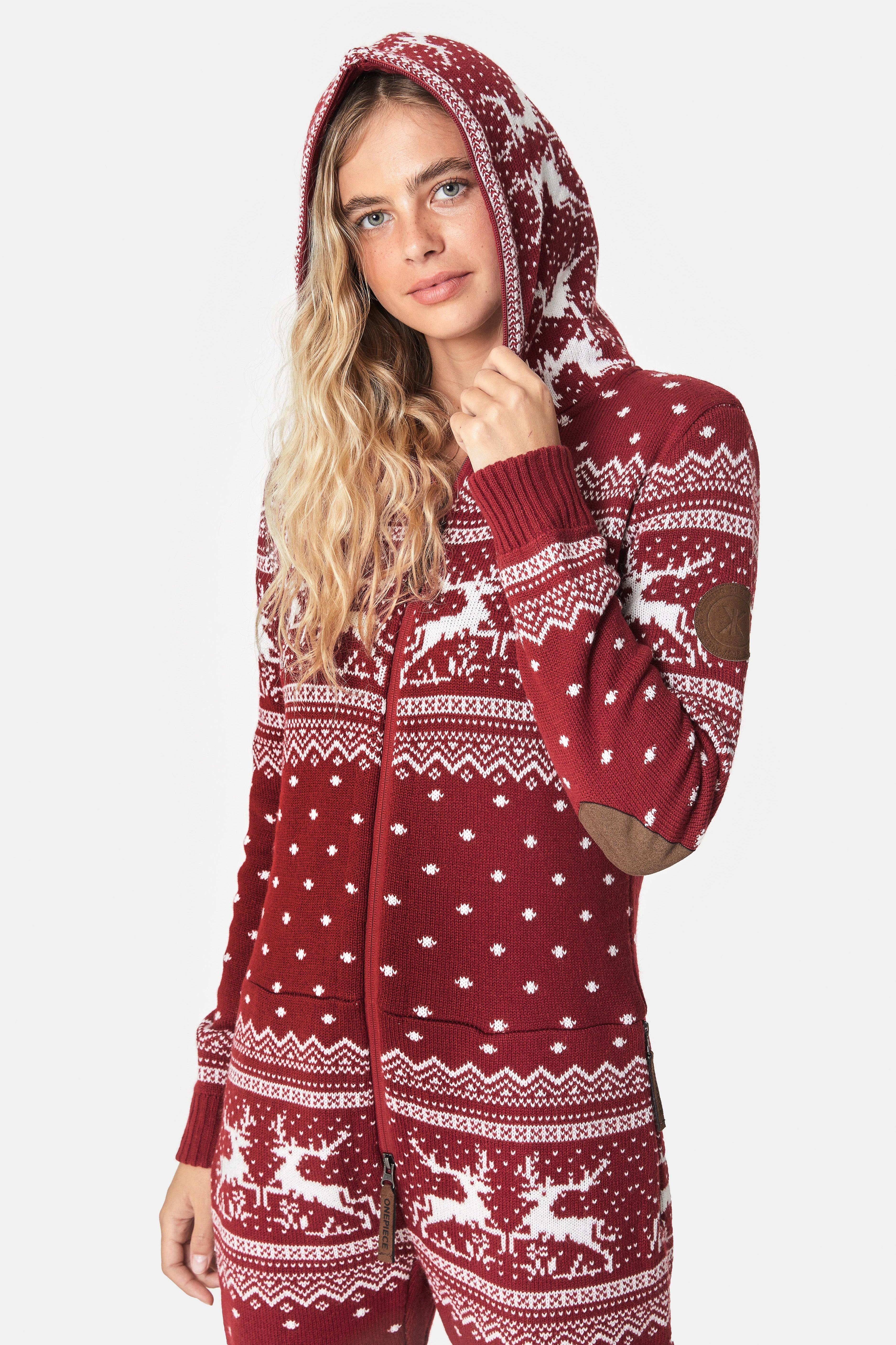 Holidays Are Coming Onesie Jumpsuit Red
