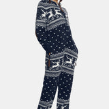 Holidays Are Coming KIDS Onesie Jumpsuit Navy