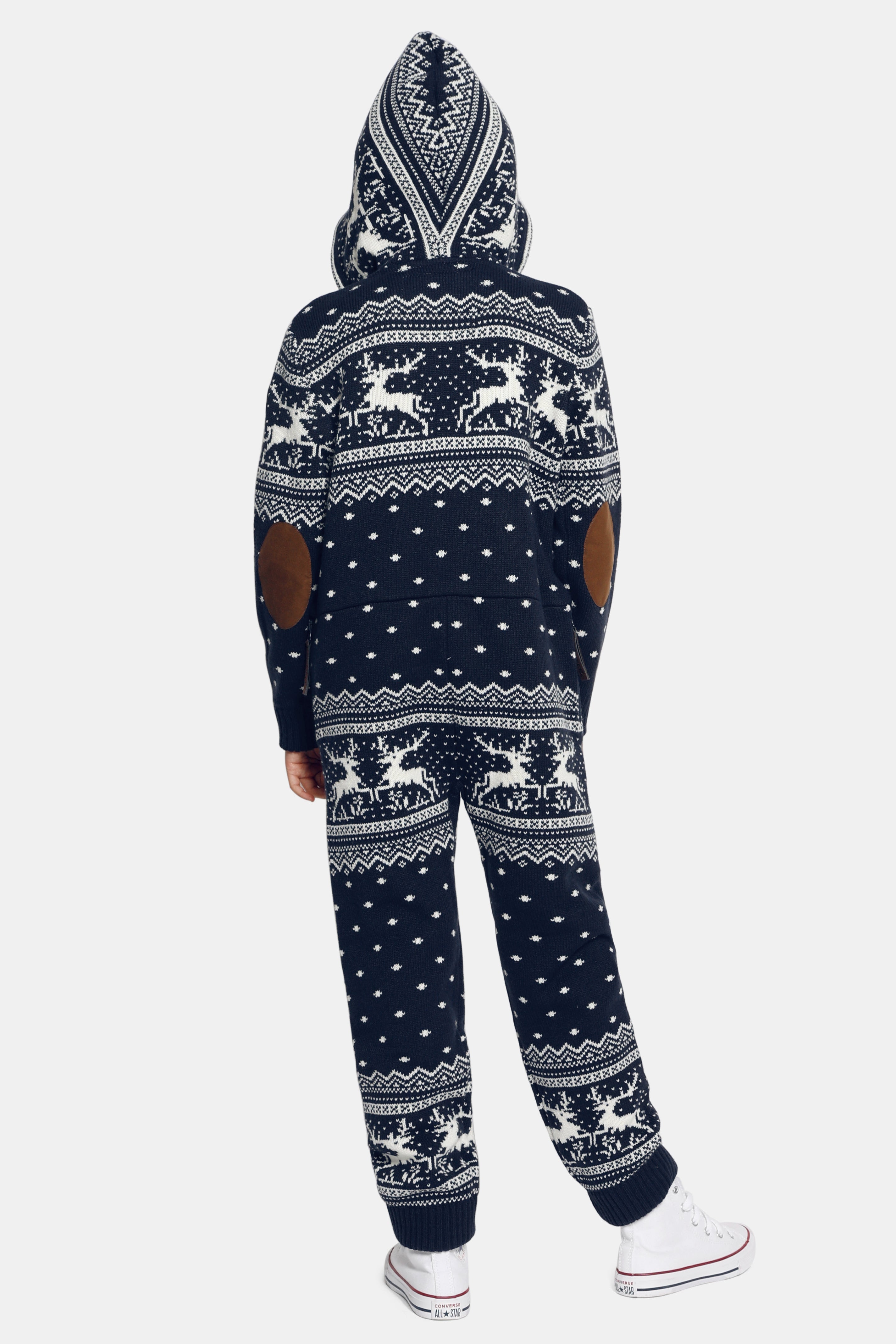 Holidays Are Coming KIDS Onesie Jumpsuit Navy