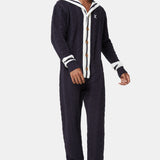 Varsity Jumpsuit Navy
