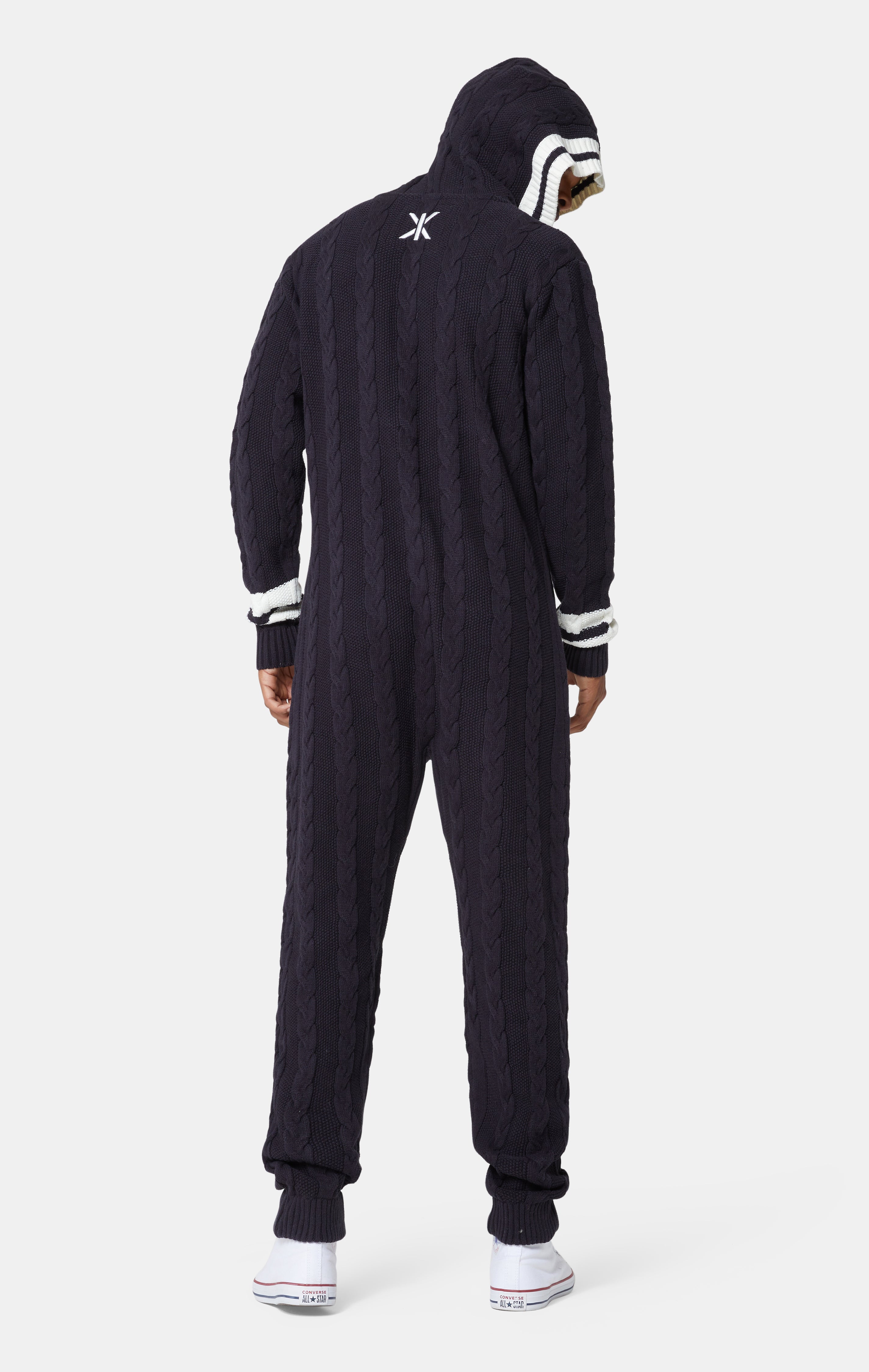 Varsity Jumpsuit Navy