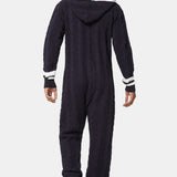 Varsity Jumpsuit Navy
