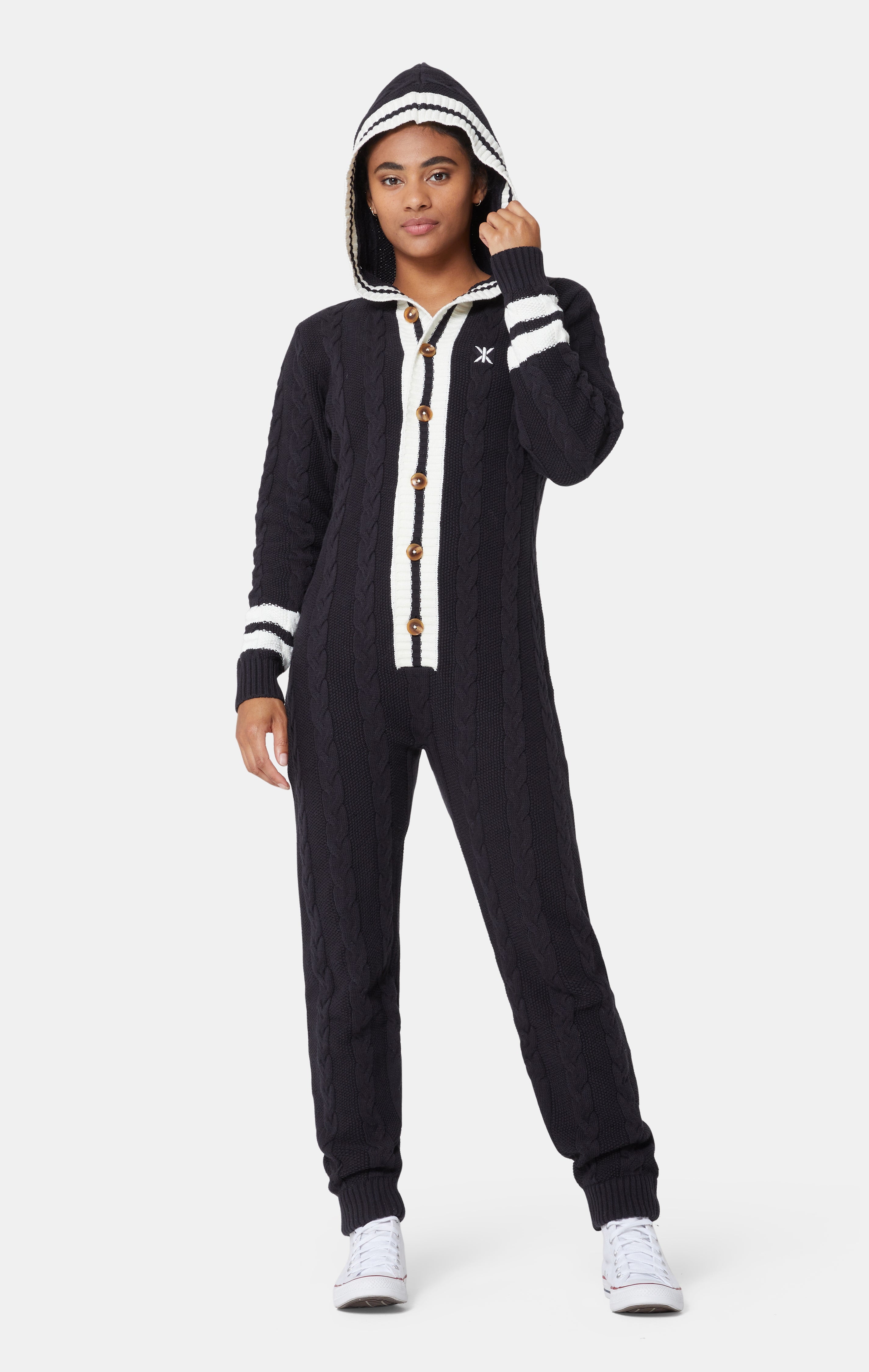 Varsity Jumpsuit Navy