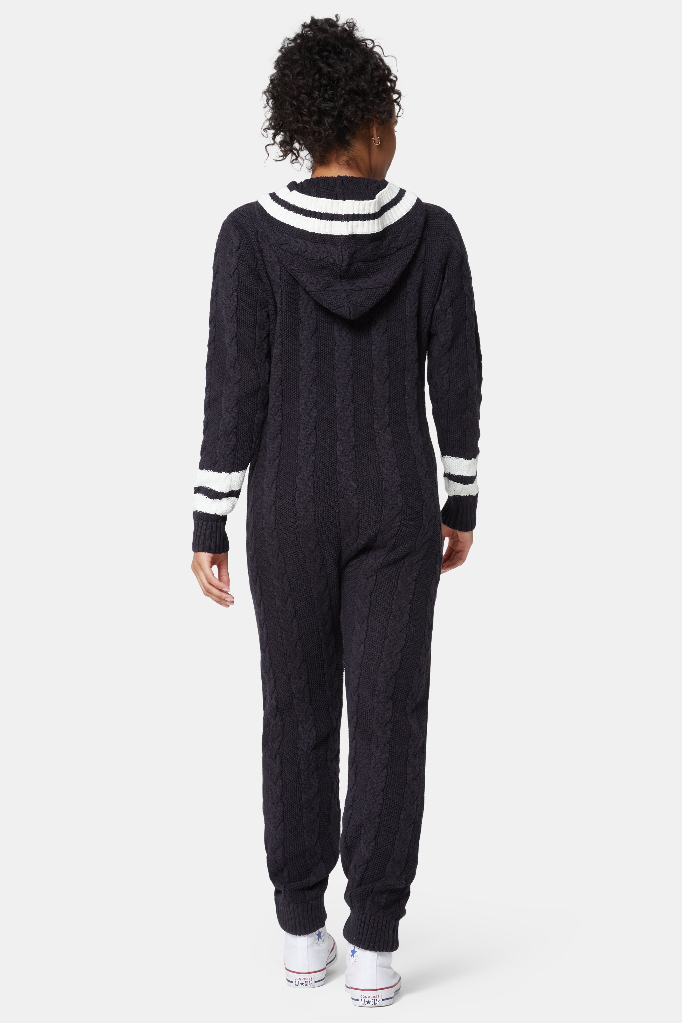 Varsity Jumpsuit Navy