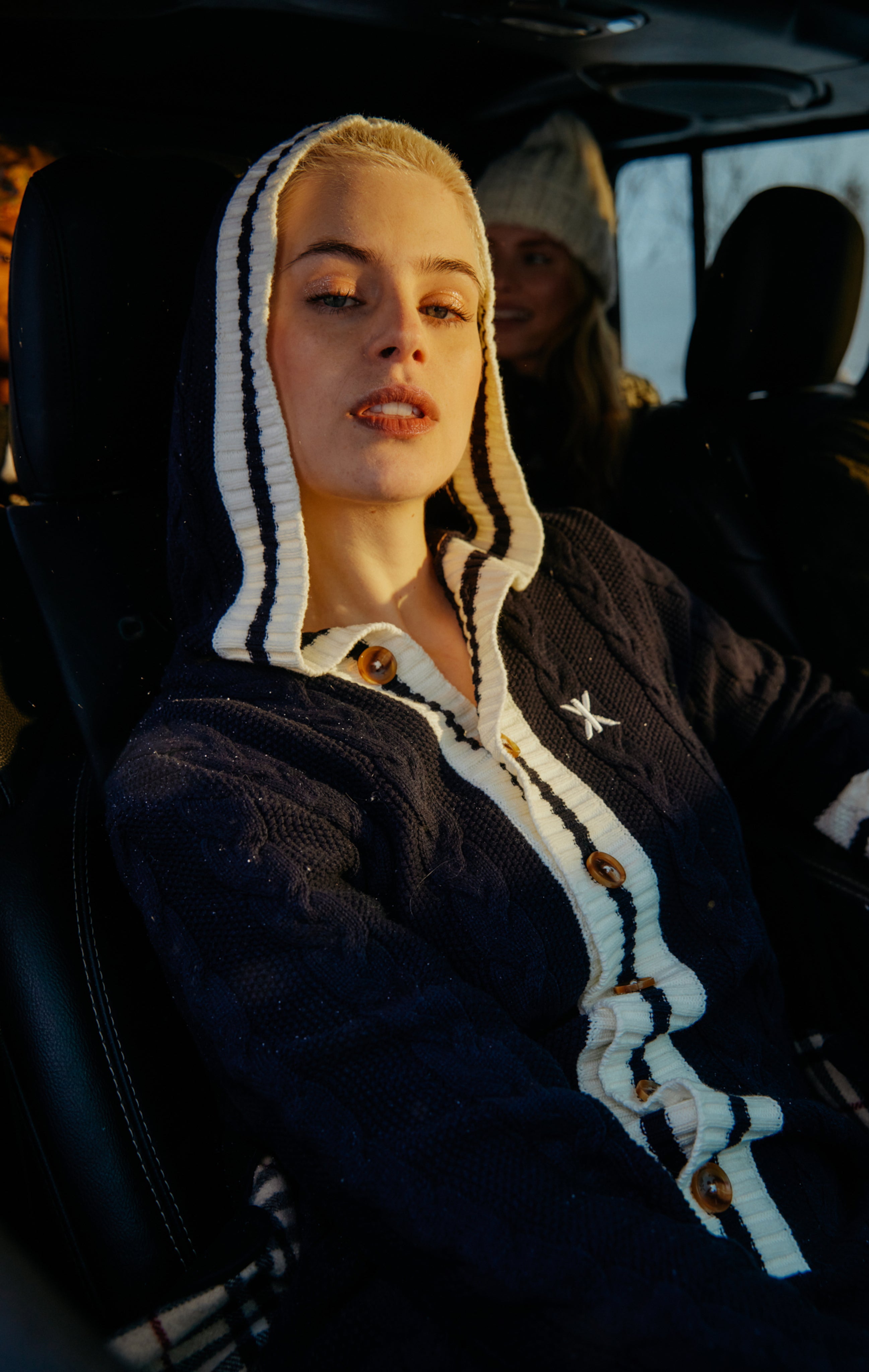 Varsity Jumpsuit Navy