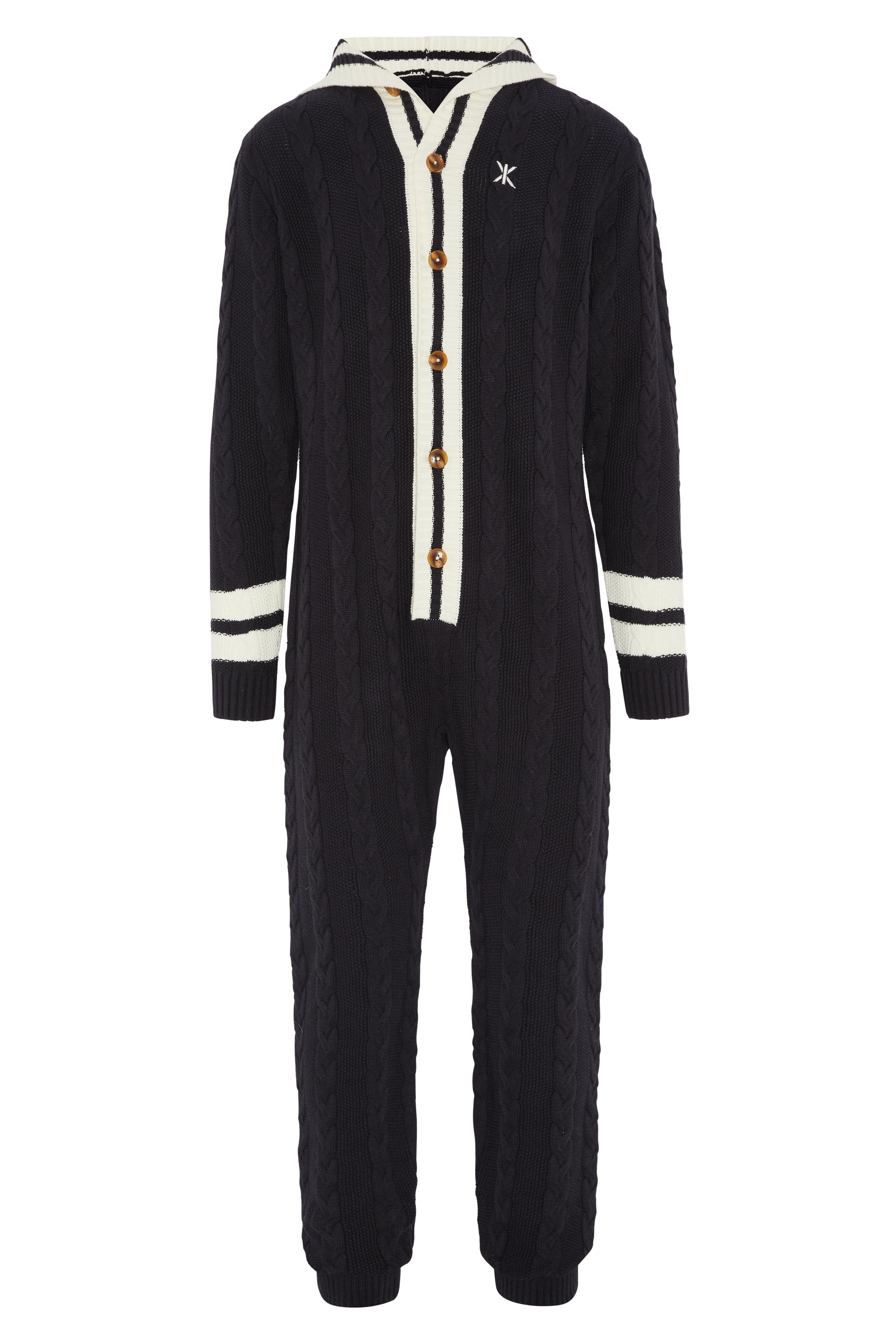 Varsity Jumpsuit Navy