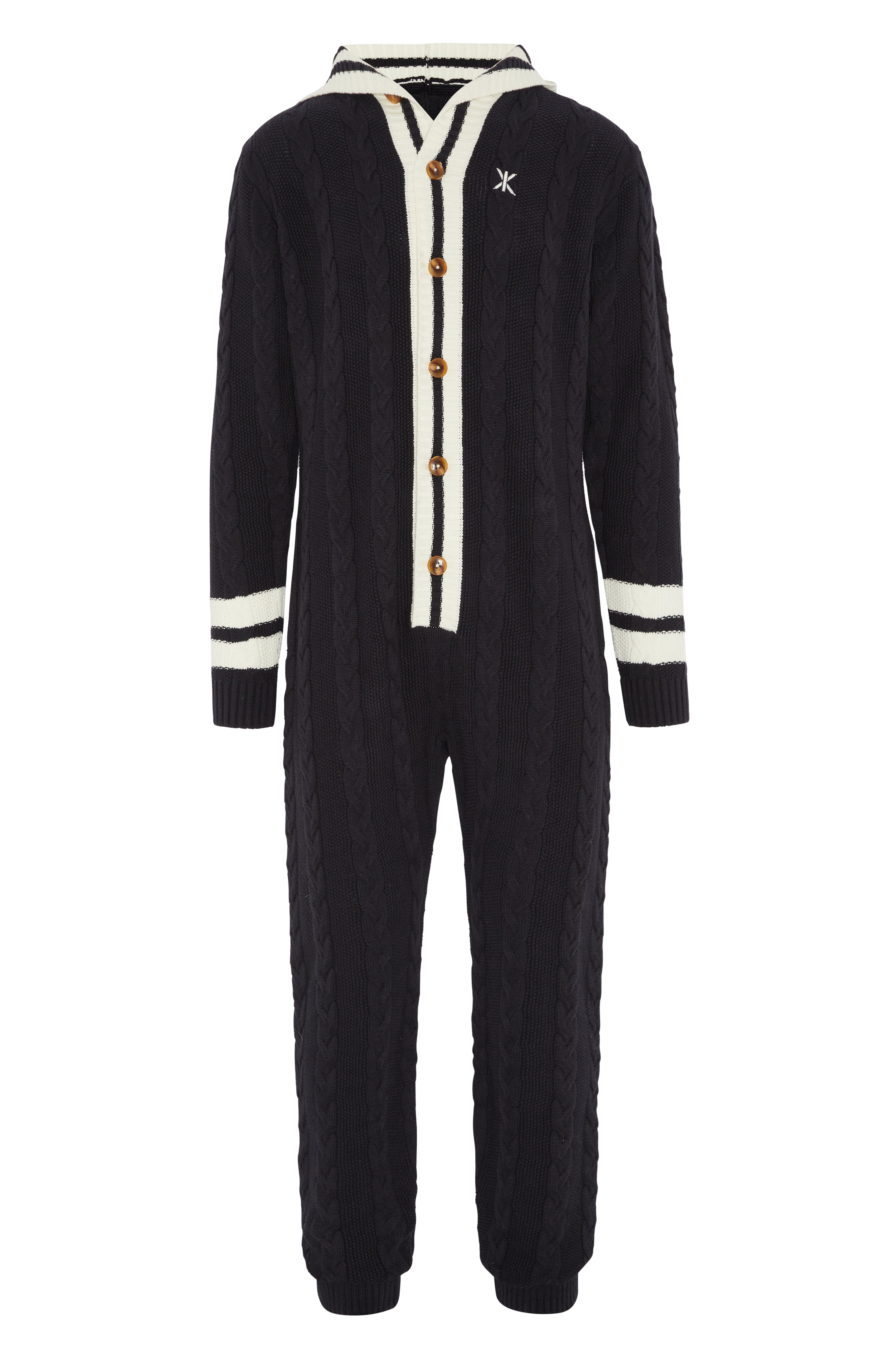 Varsity Jumpsuit Navy