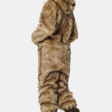 Good Hair Day Jumpsuit Brown