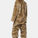 Good Hair Day Jumpsuit Brown