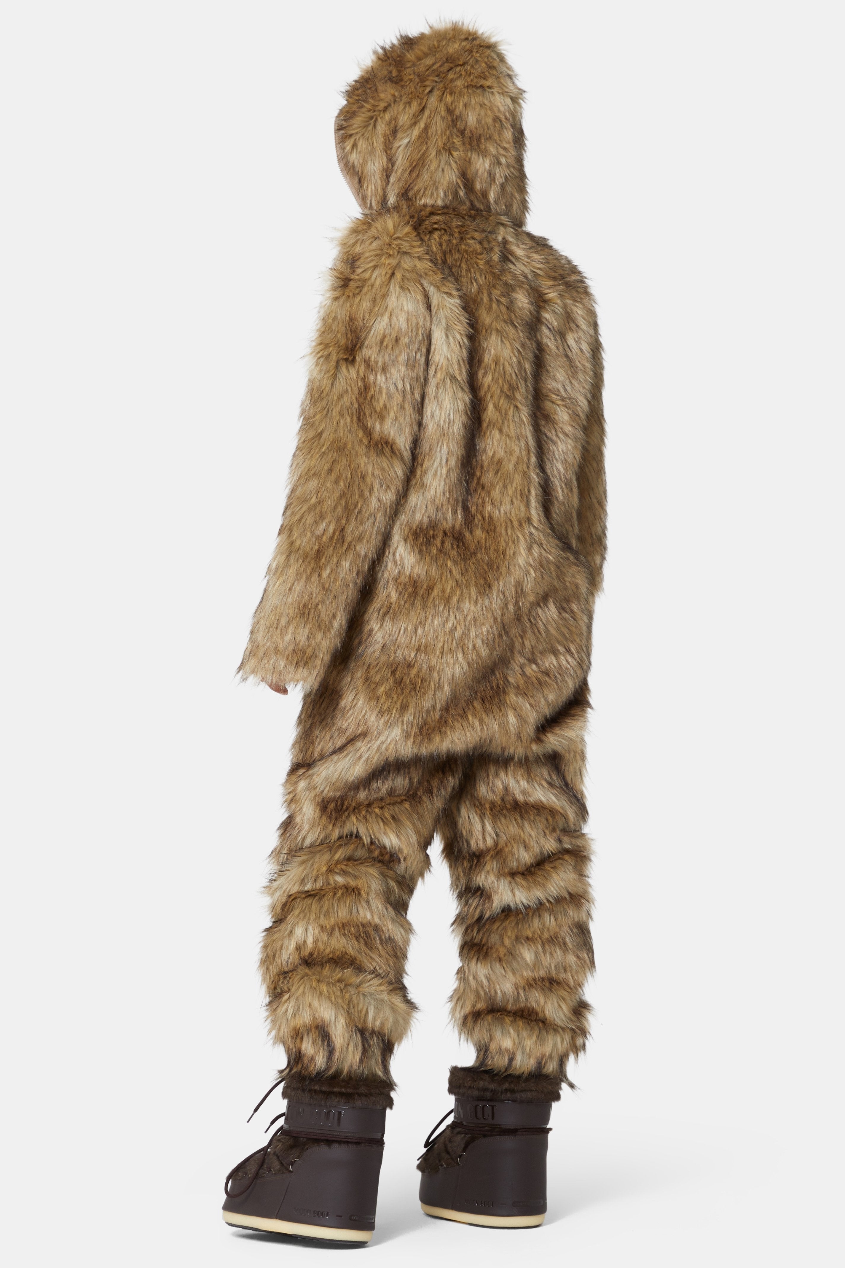 Good Hair Day Jumpsuit Brown