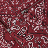 Cargo Baggy Paisley Jumpsuit Red