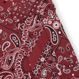 Cargo Baggy Paisley Jumpsuit Red